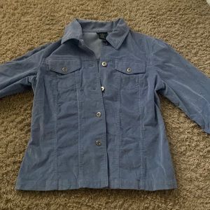 Rafaella Shacket button up corduroy